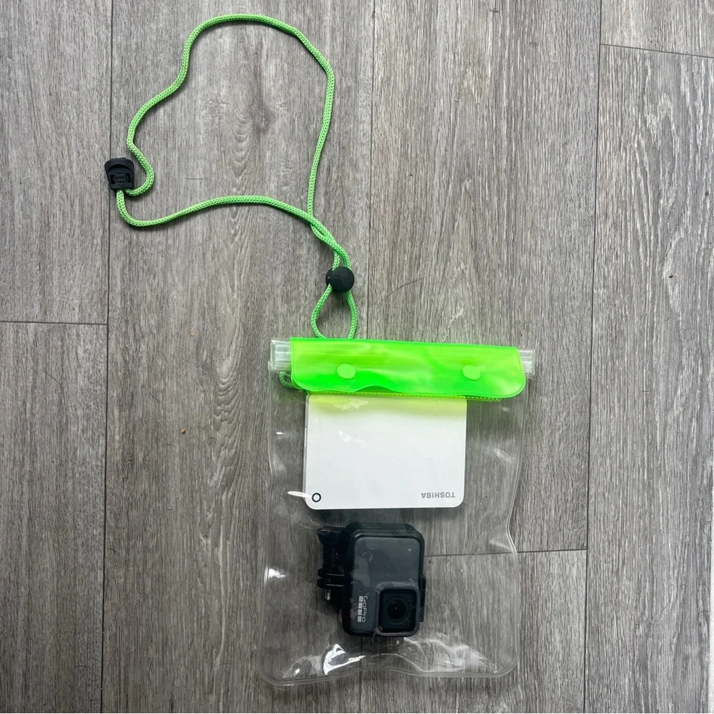 waterproof 8”/7” clear Plastic Case For Water sports, Beach, Lakes